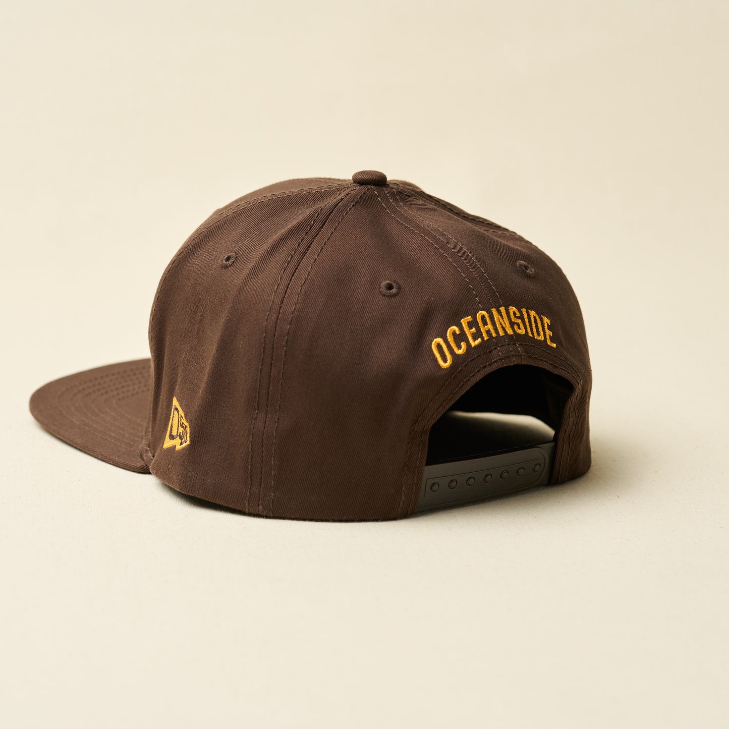 Brown and Gold Oside Icon Snapback