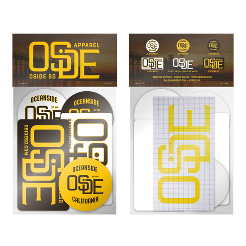 Rep Oceanside with Oside SD Stickers