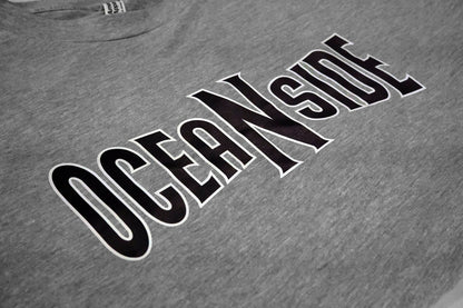 Local T-Shirt - Heather Grey, Navy Blue and White