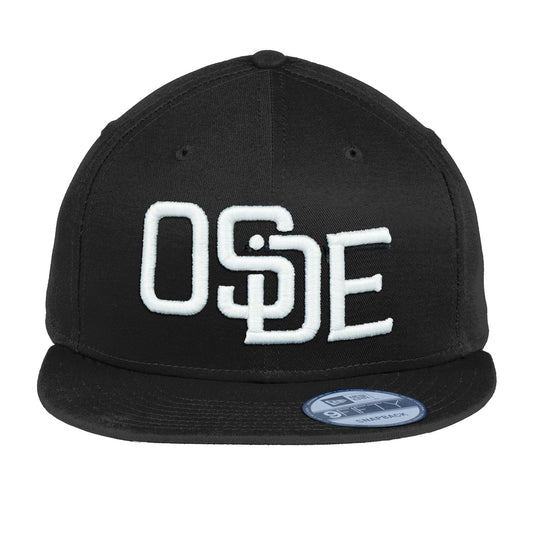 Oside SD New Era® Snapback Cap - Black and White