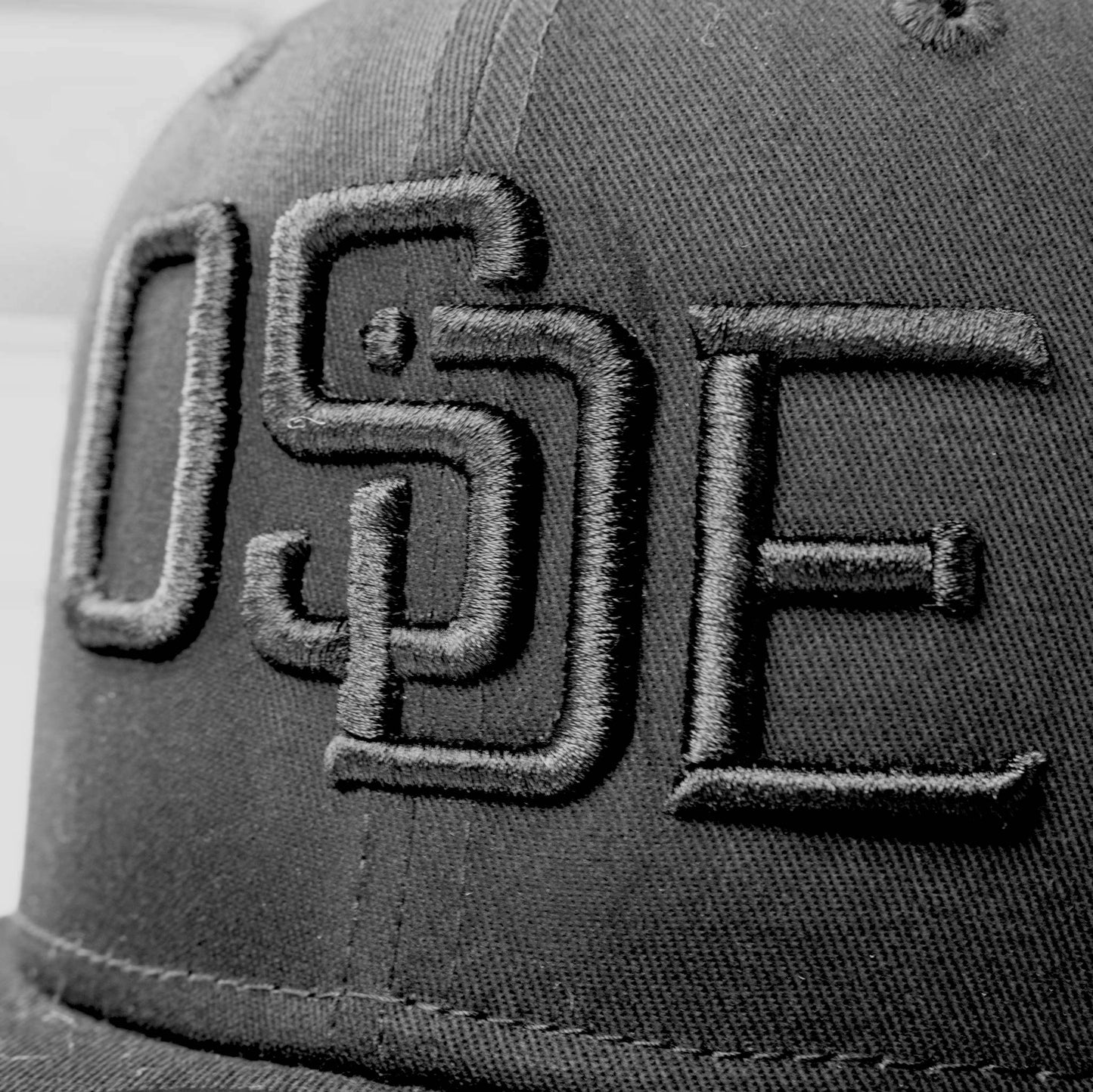 Oside SD New Era® Snapback Cap - Black on Black