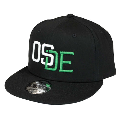 Oside SD New Era® Snapback Cap - Black, White and Green