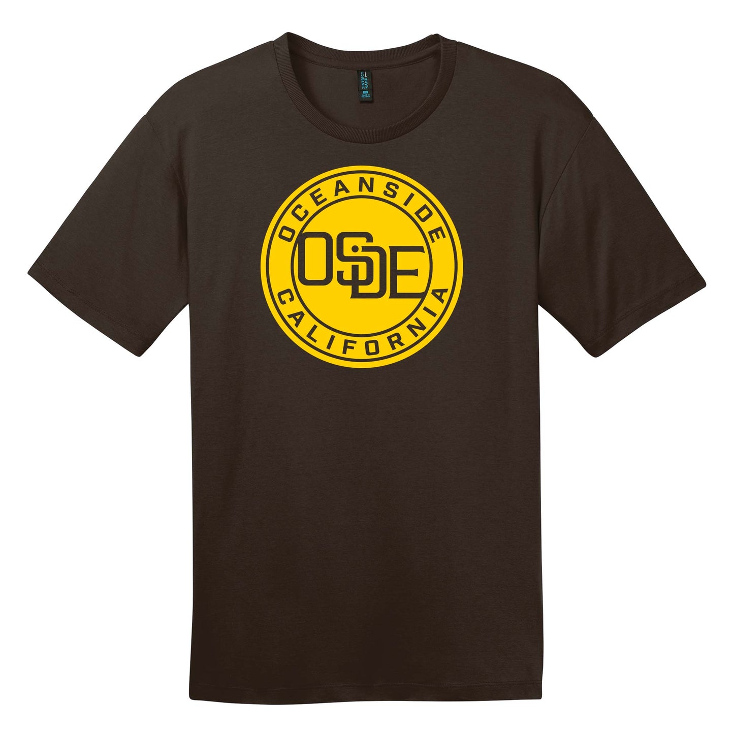 Express T-Shirt - Espresso and Gold