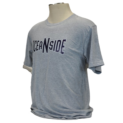 Local T-Shirt - Heather Grey, Navy Blue and White