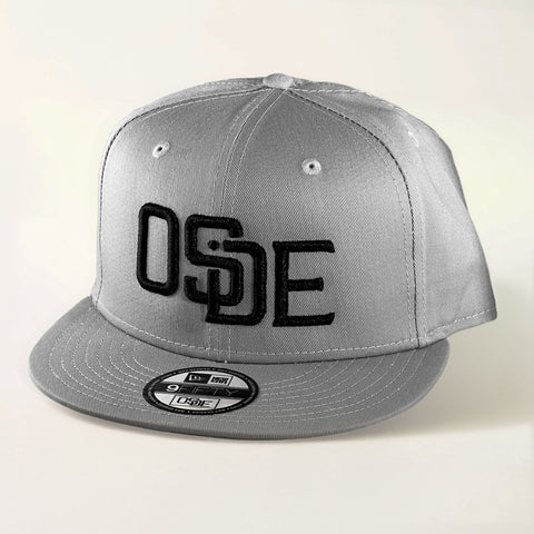 Light Gray and Black Snapback