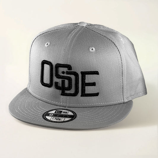 Light Gray and Black Snapback