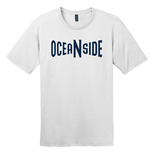 Local T-Shirt - White and Navy Blue