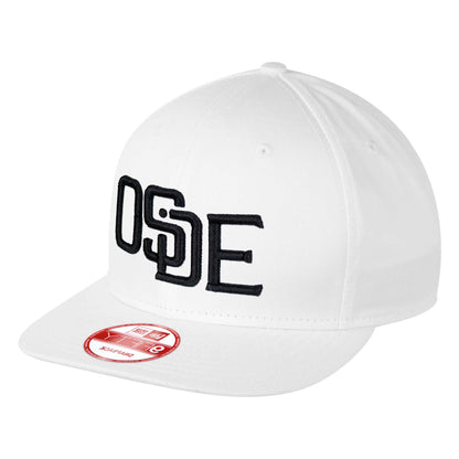 Oside SD New Era® Snapback Cap - White and Black