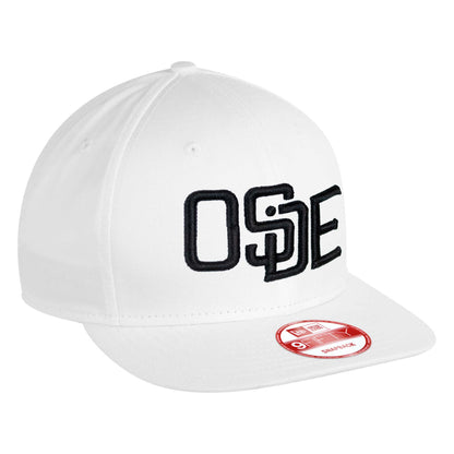 Oside SD New Era® Snapback Cap - White and Black