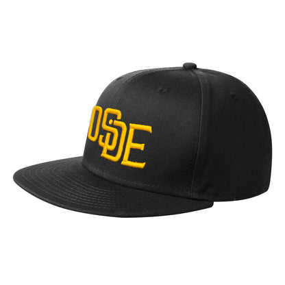 Oside SD New Era® Snapback Cap - Black and Gold