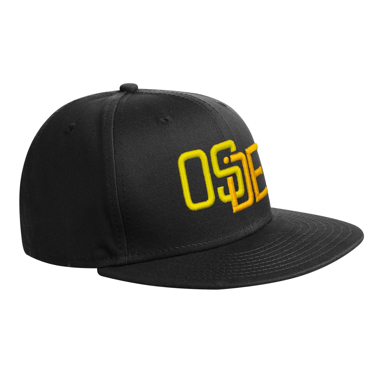 Oside SD New Era® Snapback Cap - Black and Gold