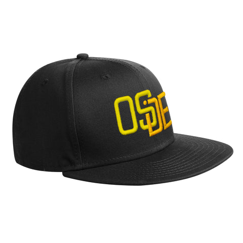 Black and Gold Snapback