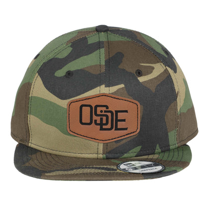 Oside OG Camo New Era® Hat - Leatherette Hexagon Patch