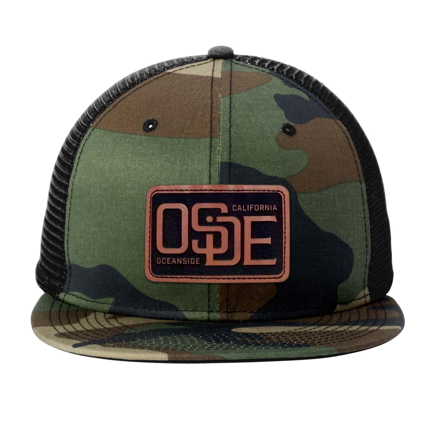 Oside OG Camo Hat - Leatherette Patch