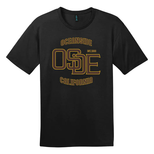 Original Brand T-Shirt - Black, Brown and Gold