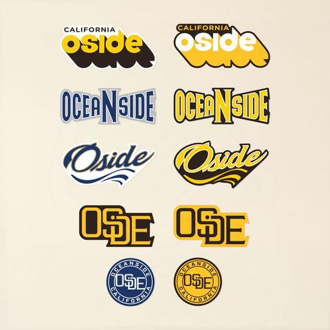 Throwback Variety Sticker Pack