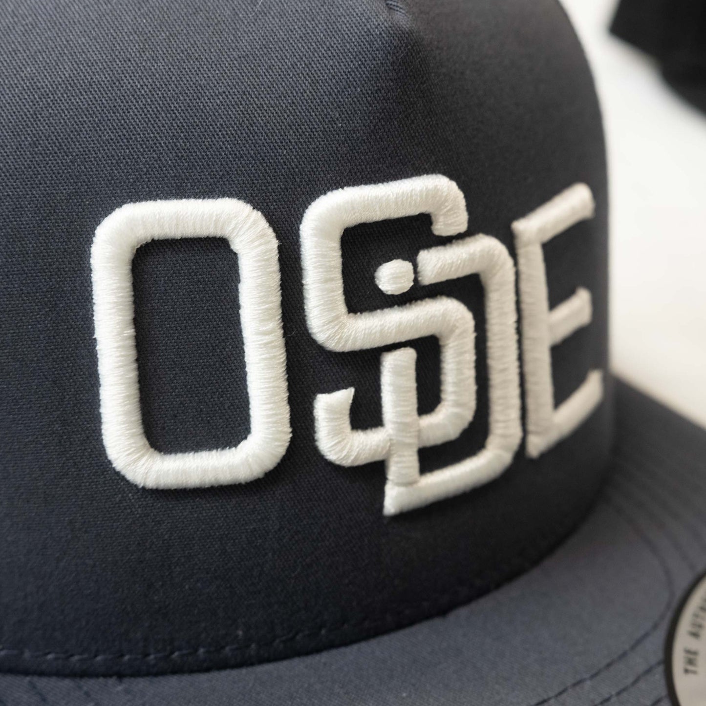 Oside SD Classic Trucker Hat - Gray and White