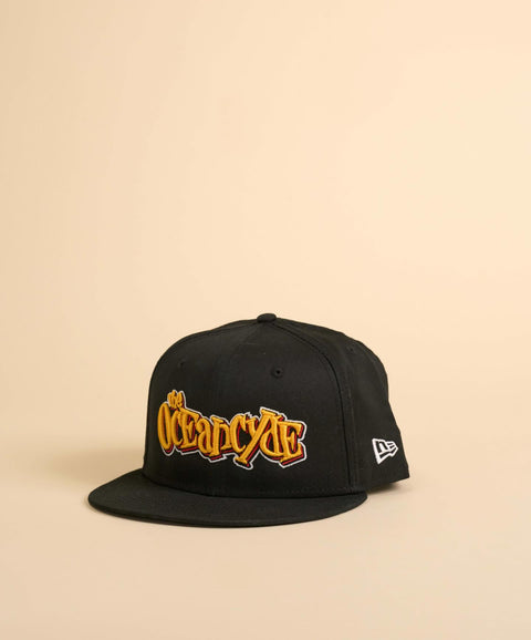 Oceancyde New Era Snapback Hat

Black New Era flat bill snapback hat with Oceancyde graffiti logo embroidery

New Era snapback with three color puff embroidery inspired by Oceanside street art.